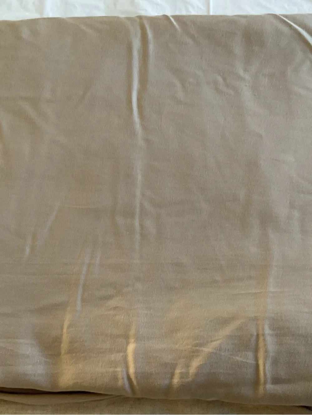 Pottery Barn Silky Tencel Lyocell Queen Duvet Cover Flax Linen Borders 3PCS
